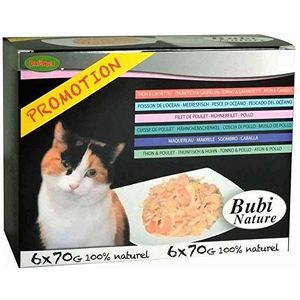 Bubimex : Bubi kattenvoer natuur: multipack