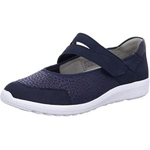 Waldläufer - Dames - Schoenen - Blauw - Synthetisch - Klittenbandsluiting