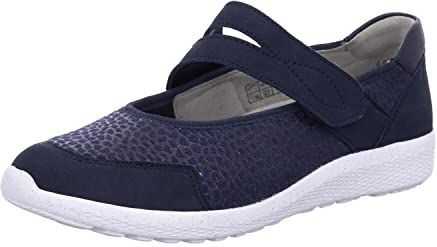 Waldläufer - Dames - Schoenen - Blauw - Synthetisch - Klittenbandsluiting