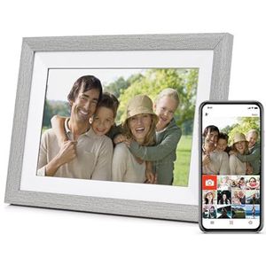 10,1 Inch Digitale Fotolijst 16 GB Cloud Touchscreen Verjaardag Kerstcadeau For Vrienden Familie Eenvoudig Delen Momenten(Frame with 32GB)