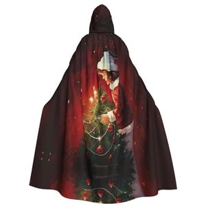 DURAGS Kerst Magic Adult Hooded Cloak, Vampier Mantel, Rollenspel Mantel Voor Onvergetelijke Thema-Evenementen En Feesten