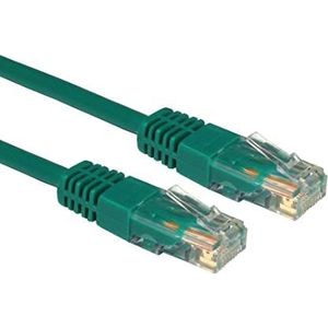 Cables Direct CAT patchkabel netwerkkabel 4 m U/UTP (UTP) groen - netwerkkabel (4 m, opnemen U/UTP (UTP), RJ-45, groen)
