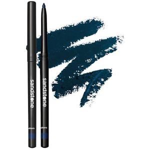 Sandstone Scandinavia Hypoallergene waterdichte eyeliner, eyeliner voor gevoelige ogen, parfumvrije veganisten en dierproefvrije oogstift (Blauw)