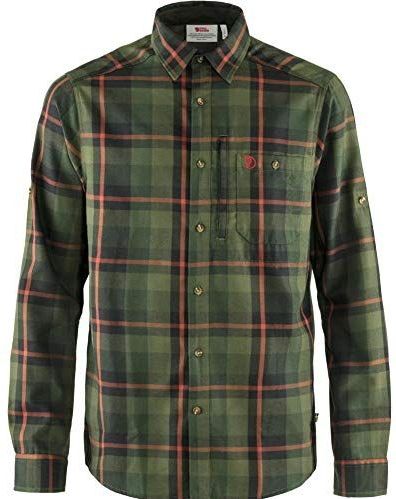 Fjallraven - Fjällglim M - T-shirt - Geruit - Lange Mouwen - Heren