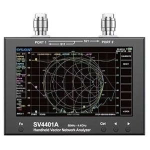 Antenne-analysator, Vectornetwerkanalysator 50 kHz ~ 4, GHz 7-inch touchscreen HF VHF UHF-antenne VNA FCC CE 100 dB, voor netwerkkabeldiagnostiek