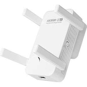 3000Mbps WiFi Repeater Dual Band 2.4Ghz 5GHz Draadloze WiFi Extender WiFi 6 Versterker Range Extender Wi-Fi Booster Bereik Signaal Uitgebreide Dekking