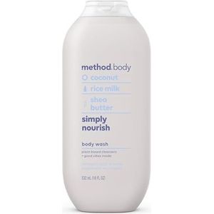 Method Body Wash, Simply Voeding, parabenen en ftalaatvrij, 45 ml (Pack van 1)