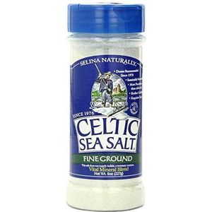 Celtic Sea Salt: Keltisches Seesalz fein gemahlen - vitale Mineralmischung - 8 oz. = 227 g