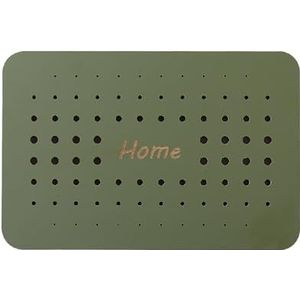 Een zekeringenkast, Decoratieve muur met schroeven, ideaal for thuis, gratis ponsen zekeringkastdeksel, schilderijen verbergen, frontplaat(D,56x37.5cm/22x14.8in)