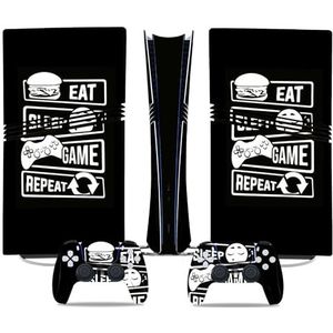 Voor PS5 PRO Skin Digital Edition Console En Controller Vinyl Cover Skins Wraps Krasbestendig, Compatibel Met Voor PS5 Digital Edition Pro 12523 Geen Schuimvorming Bubbelvrij