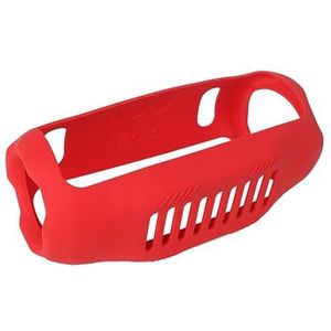 Zachte reisdraagtas beschermende siliconen hoes voor JBL Xtreme 4 Bluetooth-compatibele luidsprekertas cover accessoires (rood)