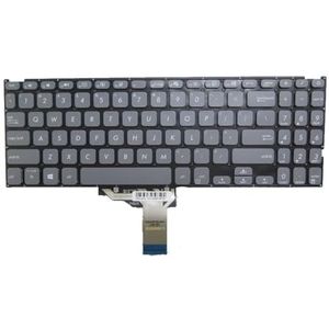 Laptoptoetsenbord voor ASUS R521JA R521FL Zwart SP\UKCAFRLATW\US, Grijs AR\US, Zilver US Zonder Frame(US Gray)