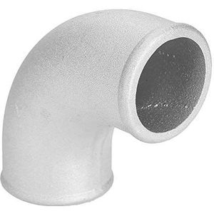Suuonee Nauwe buigslang, 51 mm aluminiumlegering 90 graden 2 inch 51 mm nauwe buigslang laadluchtkoeler Joiner Elleboogpijp