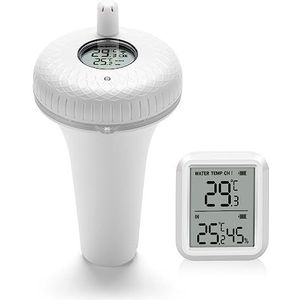 Draadloze Drijvende Zwembadthermometer Huisdierbad For Zwembadbad Waterspa's Aquaria En Versterkervisvijvers(Style)