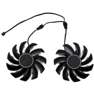 PLD08010S12HH 78MM GTX1650-ventilatoren voor Gigabyte voor GeForce GTX 1650 voor WINDFORCE OC GPU-videokaartventilator(2-Fan)