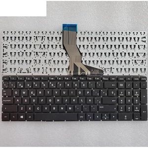 US/SP/RU/VOOR HP 250 G6 /255 G6/256 G6/258 17G-BR 17-AK/BS/AR 15-CC TPN-C129 C130TPN-C129 C130 I113 Q191 Q222 Q230 Toetsenbord(SP black)