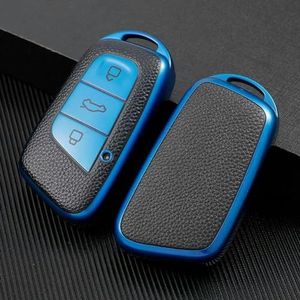 TPU Autosleutelhoesje Shell Houder Tas Sleutelhanger voor Chery ANT EQ1 2019 Autosleutelhoesonderdelen
