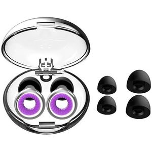 Anti-geluid slaap geluiddichte oordopjes siliconen diepe slaap ruisonderdrukking concert oordopjes herbruikbare ruisonderdrukking benodigdheden (G)