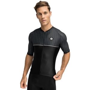 SIROKO - Wielershirt Siroko M2 Mount Evans - L - Zwart/Wit