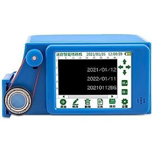 Draagbare inkjetprinter Handheld-printer Mini-printer Draagbare kleine codeermachine Aansluiten op telefoon Hogere precisie-logo Sneldrogende inkjet(Water based ink box)