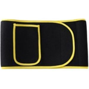 Buik-weg-gordel, Taille Trimmer Riem Training Taille Trainer Zweet Taille Cincher Trimmer Gewichtsverlies Verstelbare Zweetband Buik Trainers(Yellow)