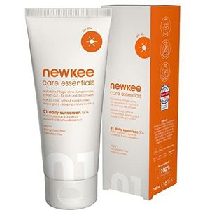 Newkee - Zonnecrème - SPF 50+ - 100ml - Waterproof - Parfumvrij - Veganistisch