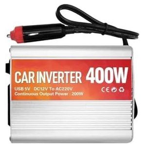 Omvormer Auto-omvormer 12V 220V 200W-1000W AC-stroomomvormer Met 5V USB-sinusgolf Auto-omvormer Laderconversie-apparatuur(400W)