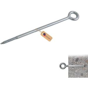 GeZu Impex® Oogschroeven for scaffolding Gegalvaniseerd 300 mm schroefoog oogbouten schroef
