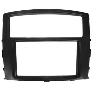 Voor Mitsubishi Voor Pajero 2007 2008 2009 2010 9INCH Autoradio Fascias 2 Din DVD Stereo Paneel Dashboard Installatie Frame Auto Fascia Radio Paneel