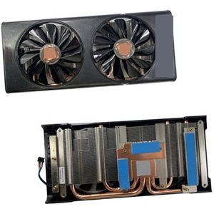 Vervangende ventilator voor XFX voor Radeon RX5500XT 8GB Thicc II Pro grafische kaart