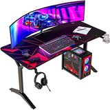 KLIM K152 Gamingbureau - 152 cm - Metaal en Hout - Ergonomisch Ontwerp
