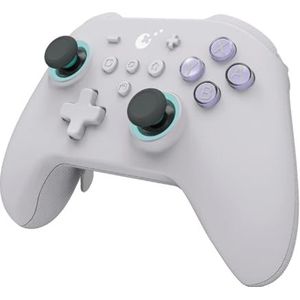 GULIkit KK3 Max Game Controller Hall Effect Joysticks Analoge & Digitale Triggers Draadloze Pro 1000HZ Polling Rate Maglev/HD/Rotory Trillingen Compatibel met Switch/PC/Android/iOS/Steam Deck (Grijs)