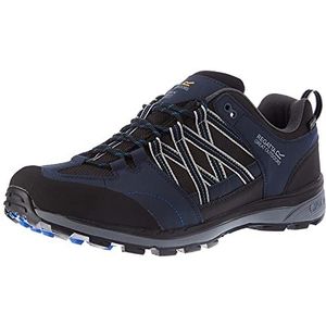 Regatta Mannen Samaris II Low' Waterdicht Ademend Lichtgewicht Slijtvaste Carbon buitenzool Rubber Toe Wandelschoenen, Navy/Nautische Blauw, 6 UK, Marineblauw, 39 EU