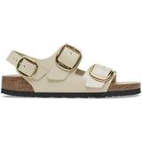Birkenstock - Milano - Gezondheidsslippers - Zwart - Leer