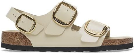Birkenstock - Milano - Gezondheidsslippers - Zwart - Leer