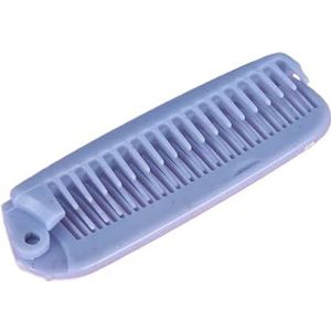 Opvouwbare borstel voor portemonnee, 1 stuk, opvouwbaar, draagbaar, reiskam, antistatisch pak, opvouwbare kam, kappersgereedschap (stijl 3)