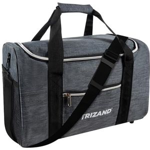 Handbagagetas 40x20x25 reistas sporttas tas voor het vliegtuig weekendtas 23635, grijs, 40 x 20 x 25 cm, Sportief