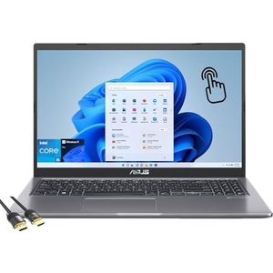 ASUS Vivobook 15 Laptop, 15,6"" FHD Touch Display, 11de Gen Intel Core i5-1135G7, 20GB RAM, 2TB PCIe SSD, Webcam, WiFi, USB-C, PDG HDMI, US Versie Toetsenbord, Win 11 Pro