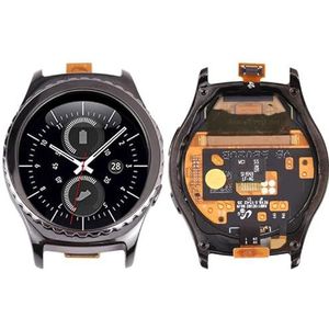 Smartwatch vervangende onderdelen LCD-scherm en digitizer volledige montage met frame voor Samsung Galaxy Gear S2 Classic SM-R732 Smartwatch vervangende onderdelen