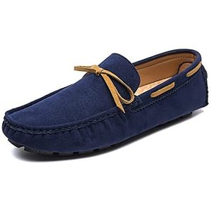 Blauwe Leren loafers Antislip zool Maat 39 kopen? Tot 31