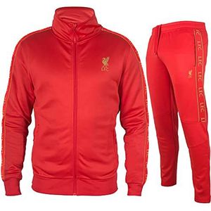 PRENDAS DEPORTIVAS ROGER'S, S.L. Officieel Liverpool sporttrainingspak jas + broek Reds LFC jas + broek origineel - rood - Small