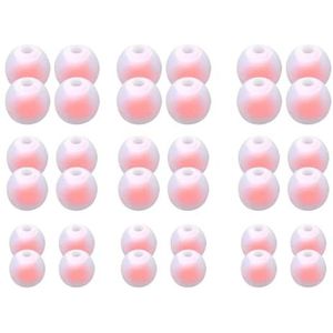sodeber 18Pairs Vervanging Siliconen Tips Oordopjes Oordopjes Set Oordopjes Vervanging Geniet Van Duidelijk Geluid Comfort Fit Oortelefoon