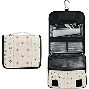 Kleurrijke kleurrijke hangende opvouwbare toilettas cosmetische make-up tas reiskit organizer opbergtassen tas voor vrouwen meisjes badkamer