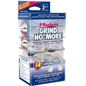 Plackers Gemalen Bruxisme Bescherming Nacht Gebruik 14 Stuks