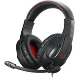 Redragon H211 Cronus - Gaming-headset - Zwart - Stereo Surroundgeluid - Ruisonderdrukkende Microfoon - RGB-achtergrondverlichting