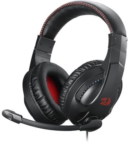 Redragon H211 Cronus - Gaming-headset - Zwart - Stereo Surroundgeluid - Ruisonderdrukkende Microfoon - RGB-achtergrondverlichting