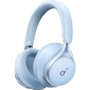 soundcore by Anker, Space One - Adaptieve hoofdtelefoon met actieve ruisonderdrukking, verbeterde menselijke stemreductie, 40H ANC-speeltijd, LDAC Hi-Res draadloze audio, comfortabele pasvorm,