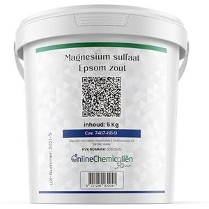 Epsom Zout - Bitter Zout - 5kg - Foodgrade