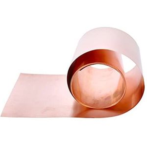 Koperen plaatstrookfolieplaat， Koperfoliestrip Multicolor Verschillende maten Halfhard for lassen en solderen 1 meter(0.8mm,20mm)