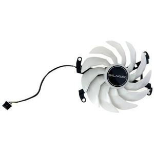 Koelventilator 102MM GFY10015H12SPA 4PIN 6PIN Voor KFA2 voor Galax voor GeForce RTX 3060 3060Ti 3070 3070Ti EX Witte grafische kaartventilatoren(4pin)